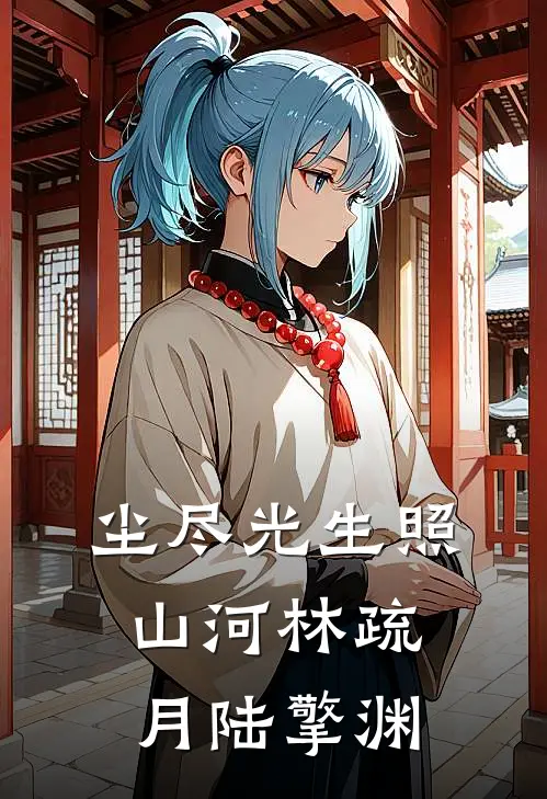 尘尽光生照山河林疏月陆擎渊