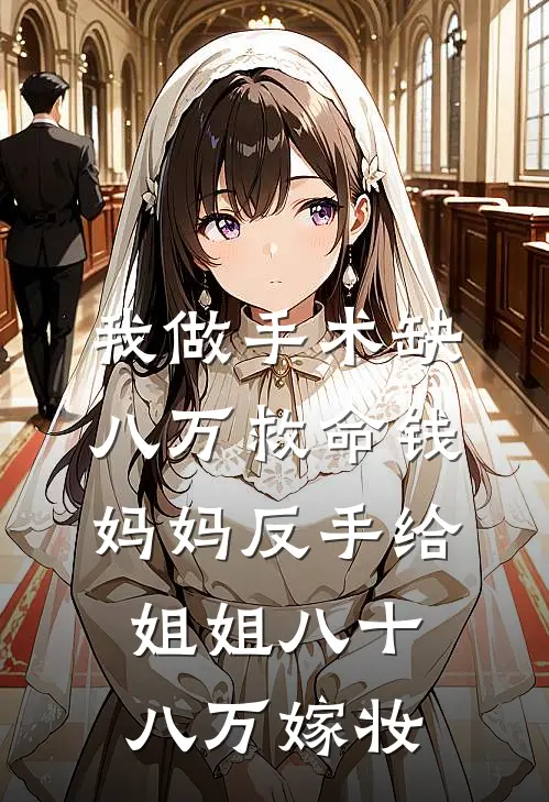 我做手术缺八万救命钱，妈妈反手给姐姐八十八万嫁妆